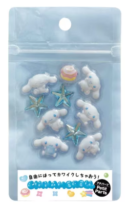 [12월 발매] 산리오 미니 쁘띠 파츠 씰 3개입